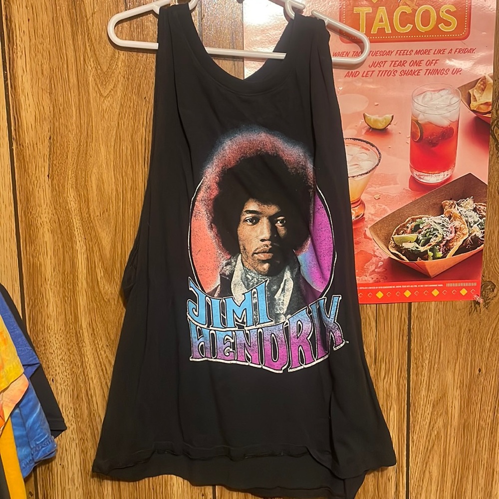 Jimi Hendrix Tank size Lrge